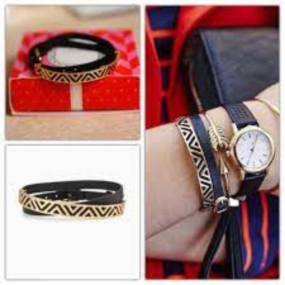 Stella & Dot Ally Double Wrap Bracelet - Picture 3 of 3